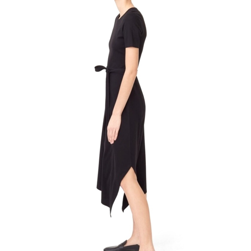 Club Monaco Elianna Shirt Sleeve Midi T Shirt Dress - Picture 2 of 13